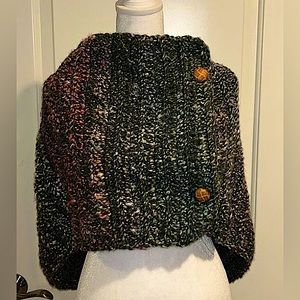 Handmade crochet Rectangle shoulder wrap